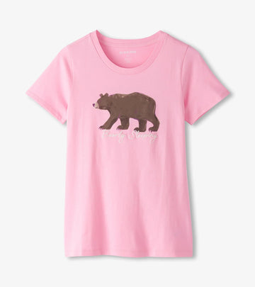 Little Blue House Women's Bearly Sleeping Pajama T-Shirt